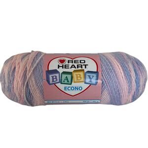 Vintage Red Heart Baby Econo Sweet Dreams Yarn Roll 1926 6 oz 460 Yards